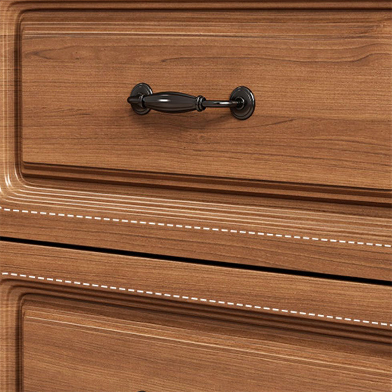 Wood Accent Cabinet with Drawers 14.96" Wide Modern Standard Side Cabinet Clearhalo 'Cabinets & Chests' 'cabinets_chests' 'furn' 'furn_cabinets_chests' 'Furniture' 'Living Room Furniture' 5682983