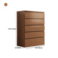 Wood Accent Cabinet with Drawers 14.96" Wide Modern Standard Side Cabinet Clearhalo 'Cabinets & Chests' 'cabinets_chests' 'furn' 'furn_cabinets_chests' 'Furniture' 'Living Room Furniture' 5682991
