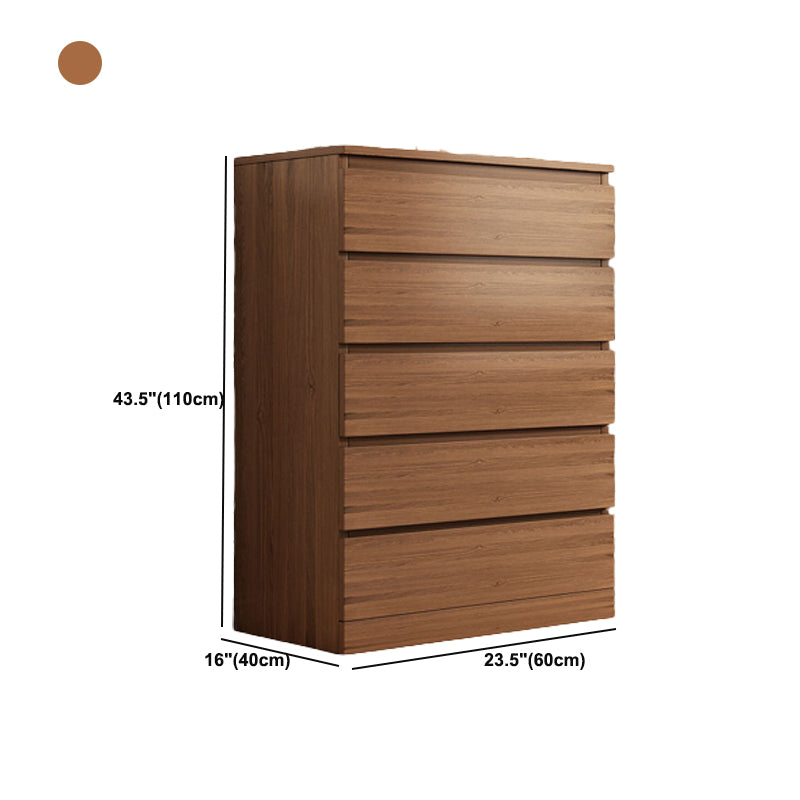Wood Accent Cabinet with Drawers 14.96" Wide Modern Standard Side Cabinet Clearhalo 'Cabinets & Chests' 'cabinets_chests' 'furn' 'furn_cabinets_chests' 'Furniture' 'Living Room Furniture' 5682991
