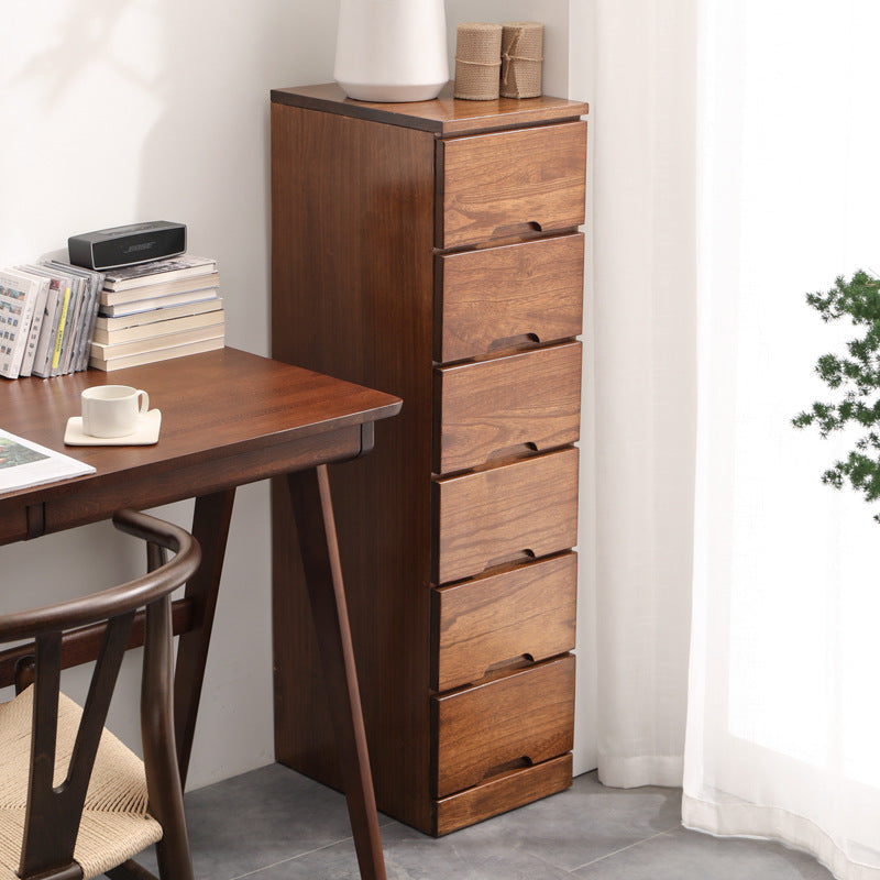 44.09 "H MODICHE MODIDE MODIDE SOLID WOOD ACCENT BESTE met 6 laden