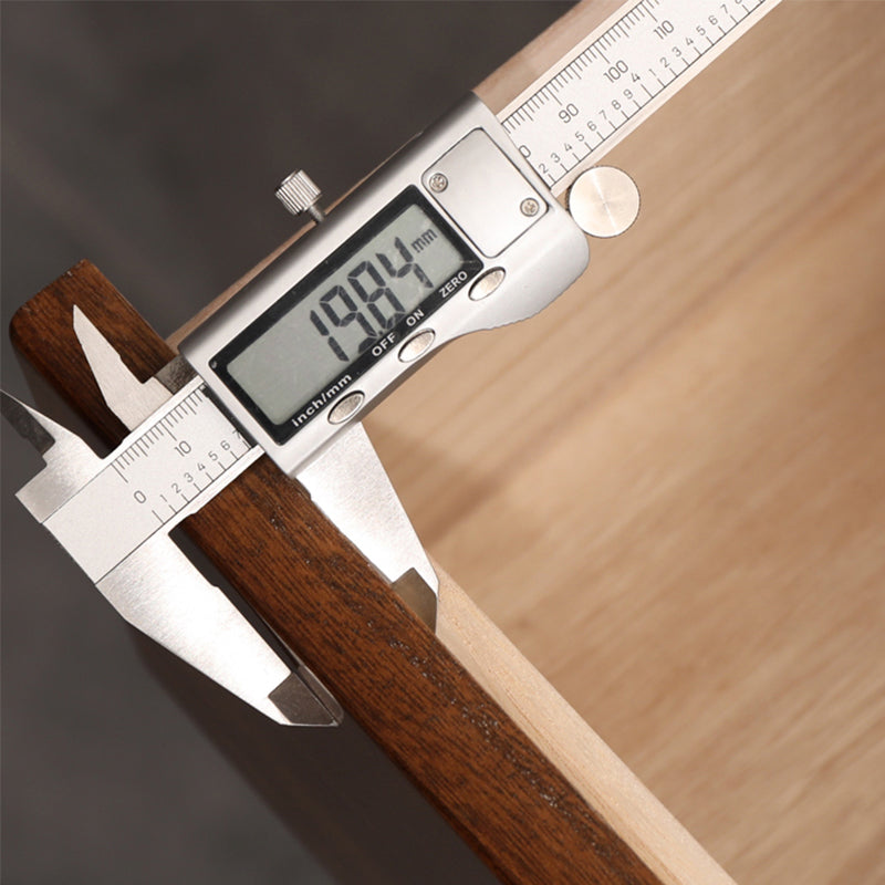 44.09 "H MODICHE MODIDE MODIDE SOLID WOOD ACCENT BESTE met 6 laden