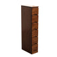 44.09 "H MODICHE MODIDE MODIDE SOLID WOOD ACCENT BESTE met 6 laden