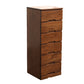 44.09 "H MODICHE MODIDE MODIDE SOLID WOOD ACCENT BESTE met 6 laden