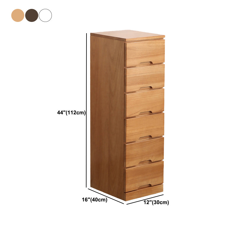 44.09 "H MODICHE MODIDE MODIDE SOLID WOOD ACCENT BESTE met 6 laden