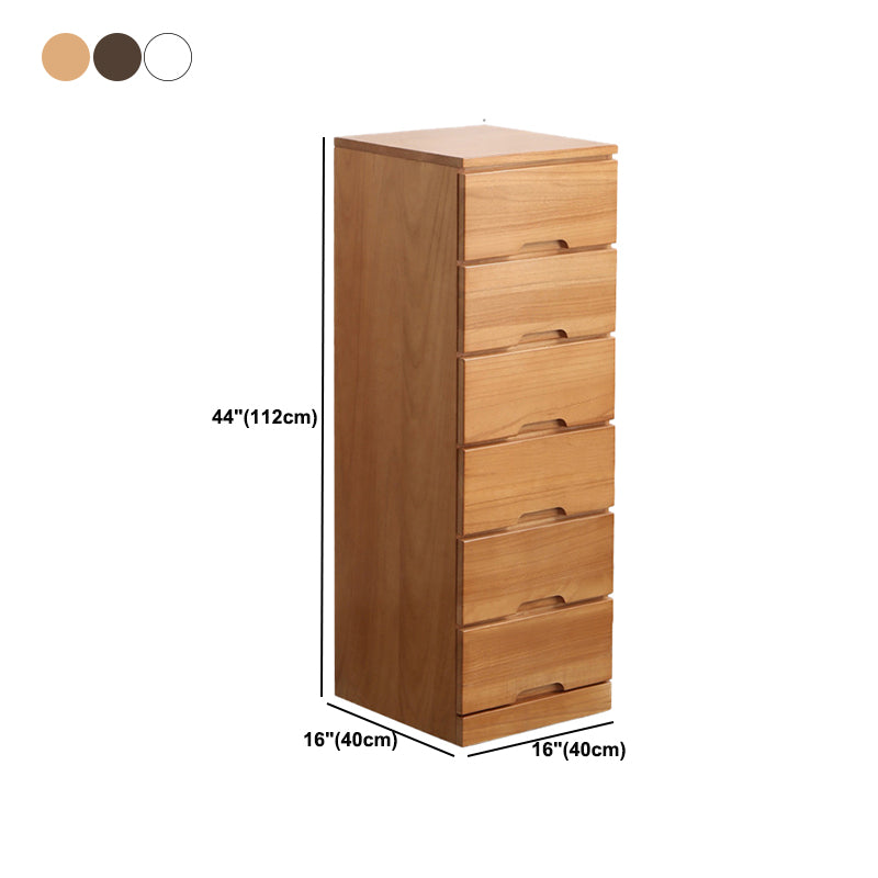 44.09 "H MODICHE MODIDE MODIDE SOLID WOOD ACCENT BESTE met 6 laden