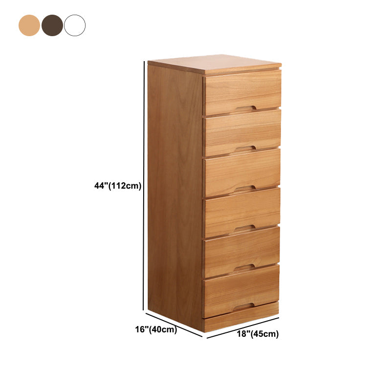 44.09 "H MODICHE MODIDE MODIDE SOLID WOOD ACCENT BESTE met 6 laden