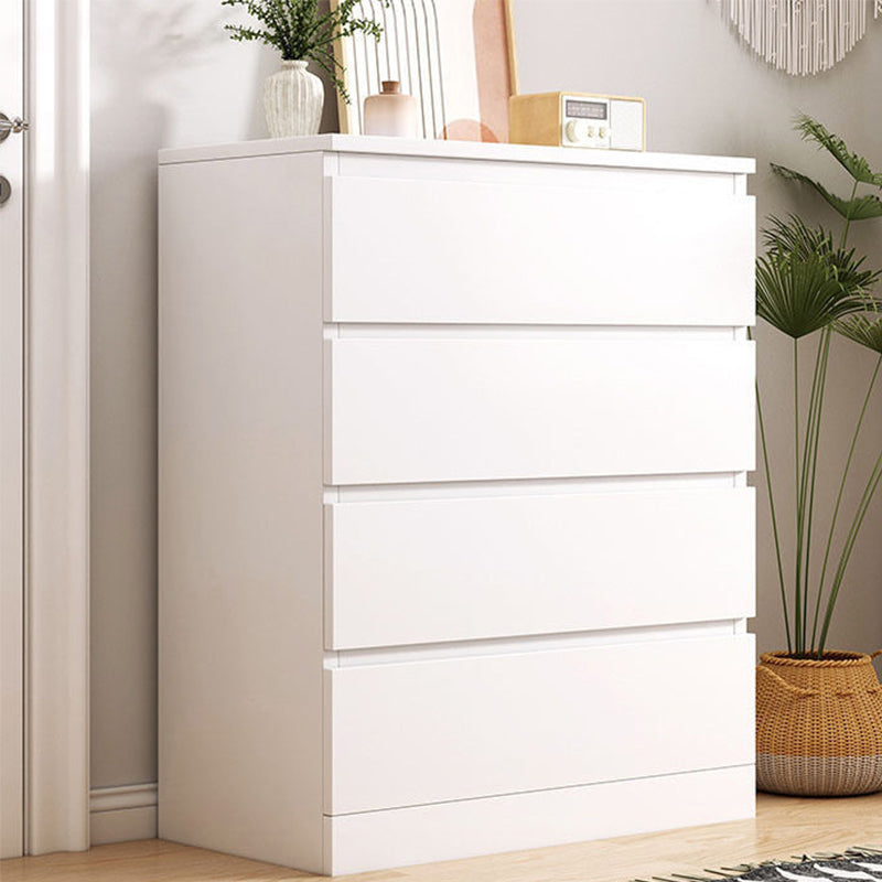 15.74" Wide Modern Wood Accent Chest Rectangle Chest with Drawers 24"L x 16"W x 35"H White 4 Clearhalo 'Cabinets & Chests' 'cabinets_chests' 'furn' 'furn_cabinets_chests' 'Furniture' 'Living Room Furniture' 5683160