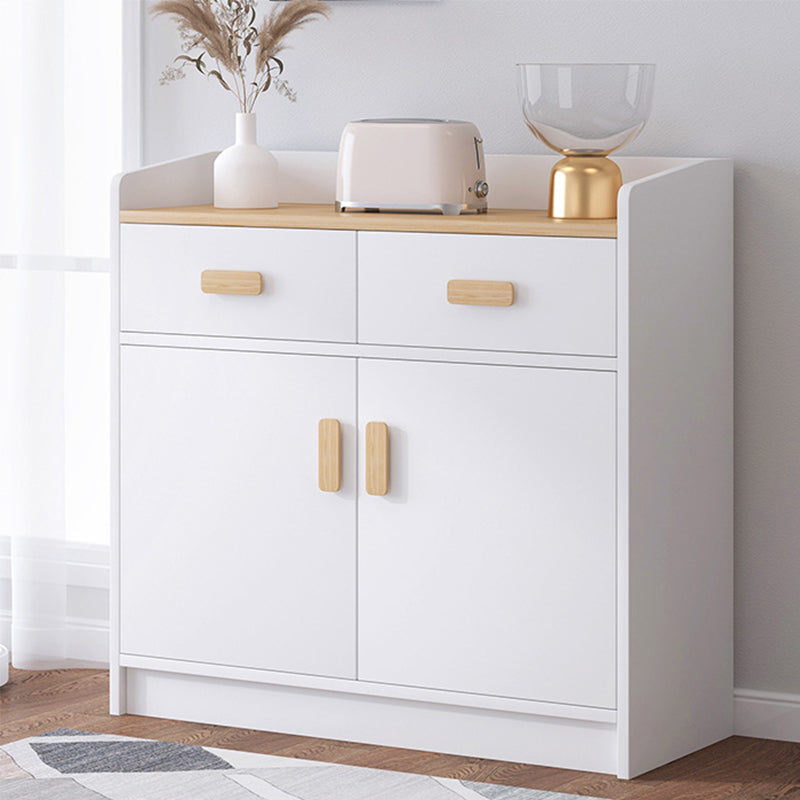 Wood Accent Cabinet with Drawer Contemporary Rectangle Side Cabinet Clearhalo 'Cabinets & Chests' 'cabinets_chests' 'furn' 'furn_cabinets_chests' 'Furniture' 'Living Room Furniture' 5683187