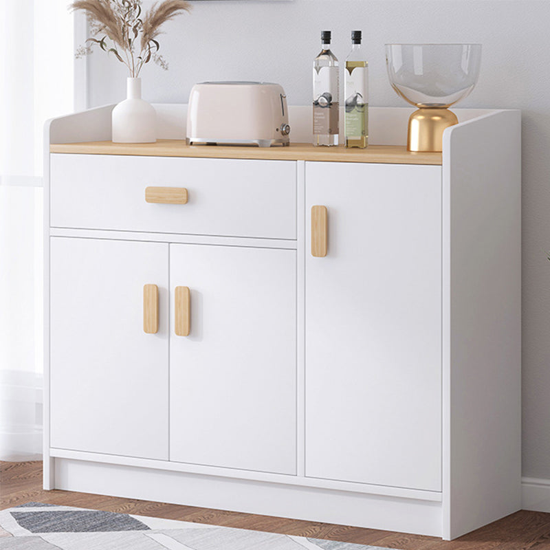 Wood Accent Cabinet with Drawer Contemporary Rectangle Side Cabinet Clearhalo 'Cabinets & Chests' 'cabinets_chests' 'furn' 'furn_cabinets_chests' 'Furniture' 'Living Room Furniture' 5683188