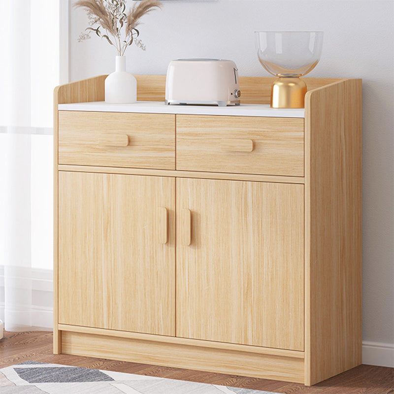 Wood Accent Cabinet with Drawer Contemporary Rectangle Side Cabinet Clearhalo 'Cabinets & Chests' 'cabinets_chests' 'furn' 'furn_cabinets_chests' 'Furniture' 'Living Room Furniture' 5683192