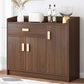 Wood Accent Cabinet with Drawer Contemporary Rectangle Side Cabinet Clearhalo 'Cabinets & Chests' 'cabinets_chests' 'furn' 'furn_cabinets_chests' 'Furniture' 'Living Room Furniture' 5683200