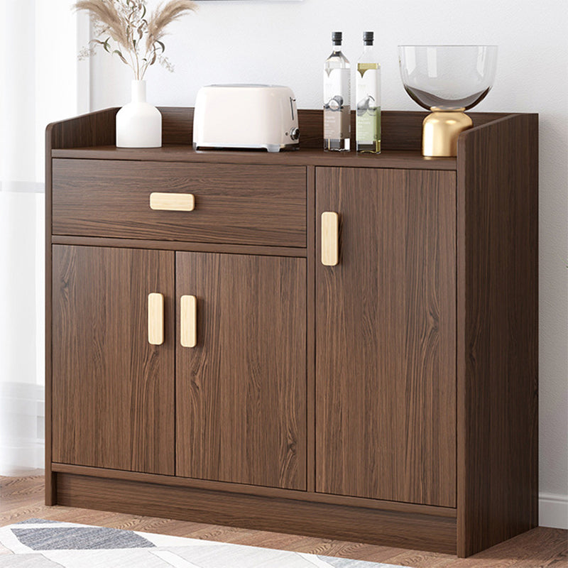 Wood Accent Cabinet with Drawer Contemporary Rectangle Side Cabinet Clearhalo 'Cabinets & Chests' 'cabinets_chests' 'furn' 'furn_cabinets_chests' 'Furniture' 'Living Room Furniture' 5683200