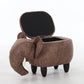 Contemporáneo de cuero de imitación tapizada otomana de otomana de forma especialidad Pouf