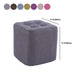 Contemporary Linen Upholstered Ottoman Rectangle/Square Shape Pouf