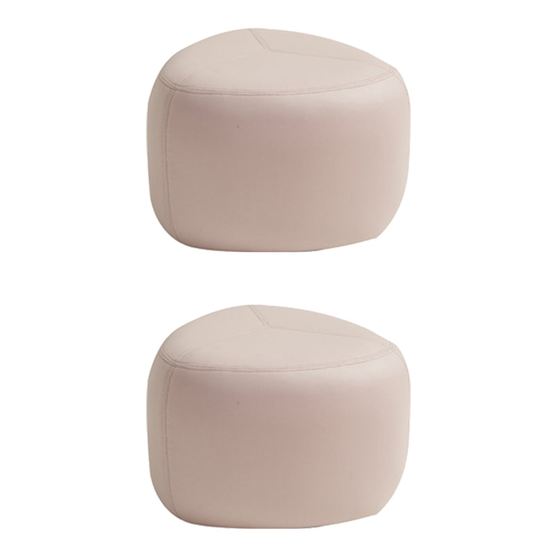 Specialità resistente alla uscita Ottoman Ottoman Contemporanea Funce in pelle POUF