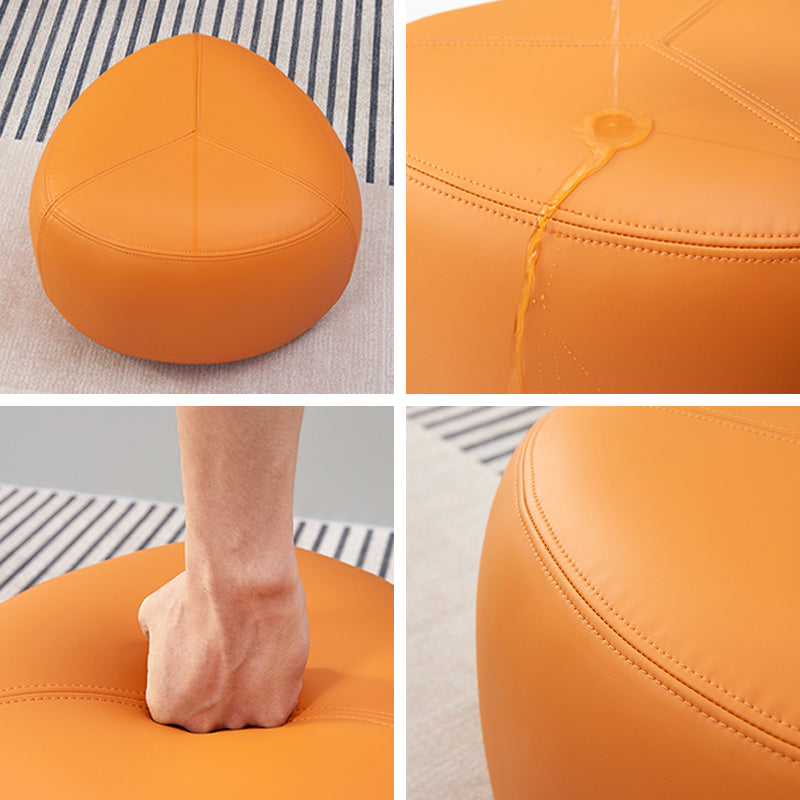 Fade resistent specialiteit Ottomaanse hedendaagse faux leer pouf