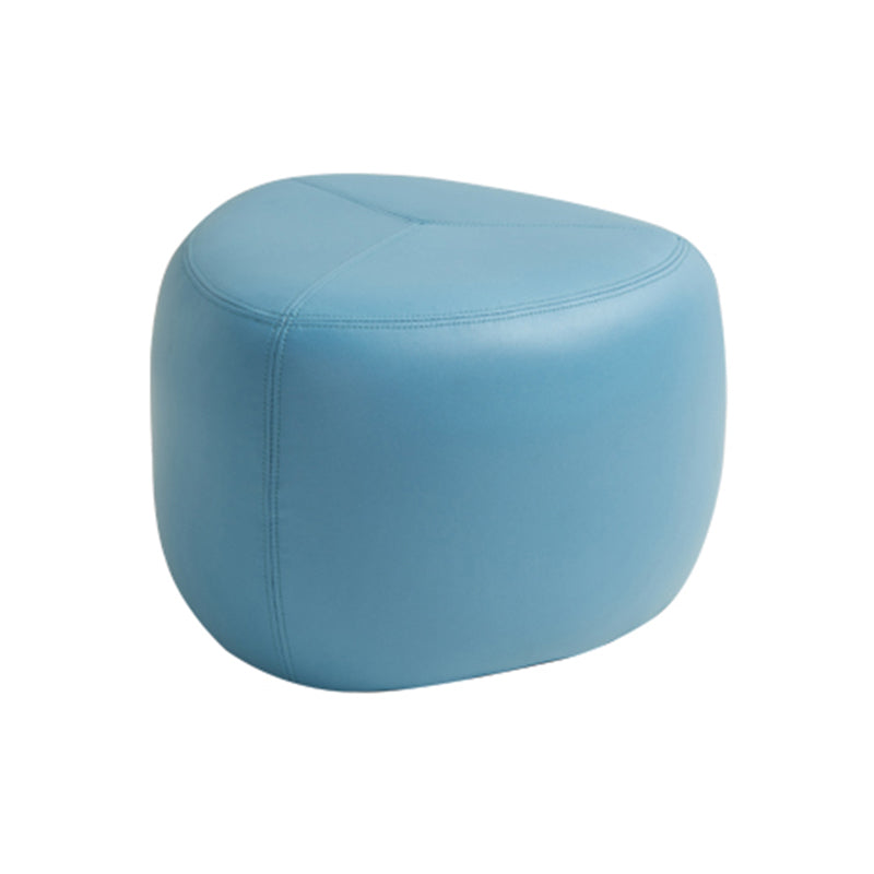 Pouf con cuero sintético otomano de moda otomana otomana resistente a Fade