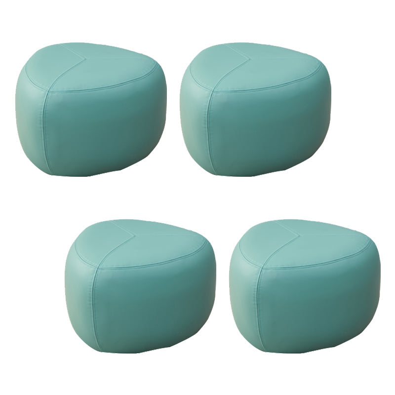 Specialità resistente alla uscita Ottoman Ottoman Contemporanea Funce in pelle POUF