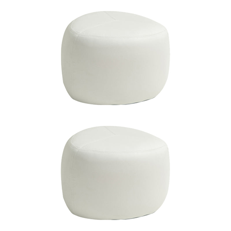 Specialità resistente alla uscita Ottoman Ottoman Contemporanea Funce in pelle POUF