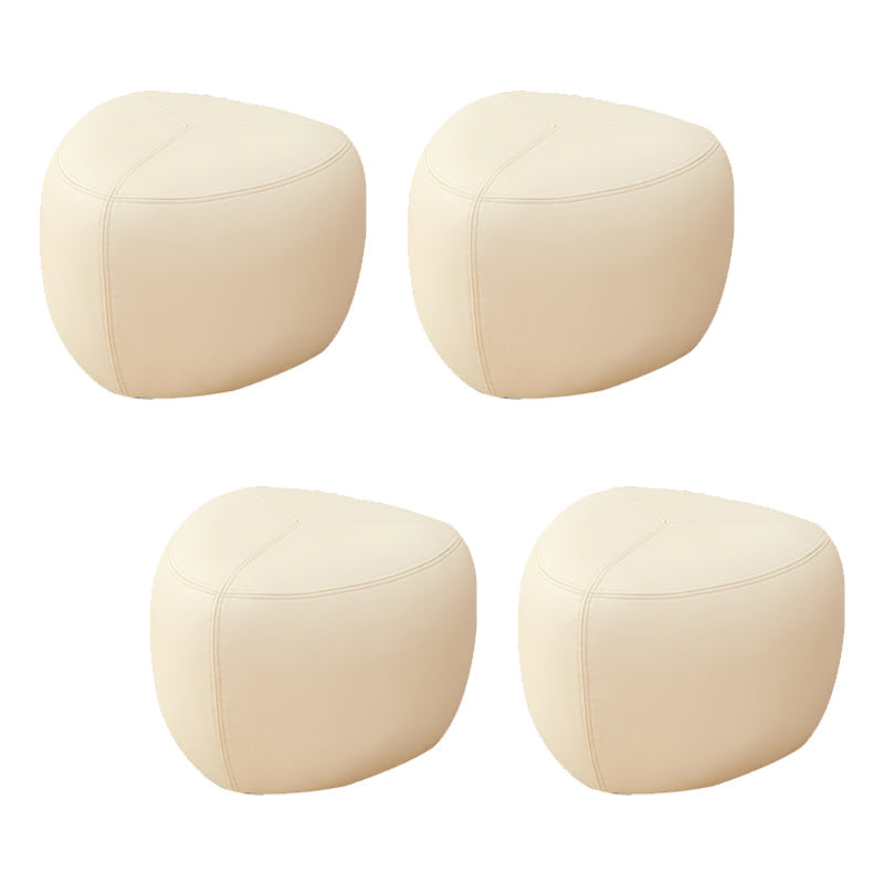 Specialità resistente alla uscita Ottoman Ottoman Contemporanea Funce in pelle POUF