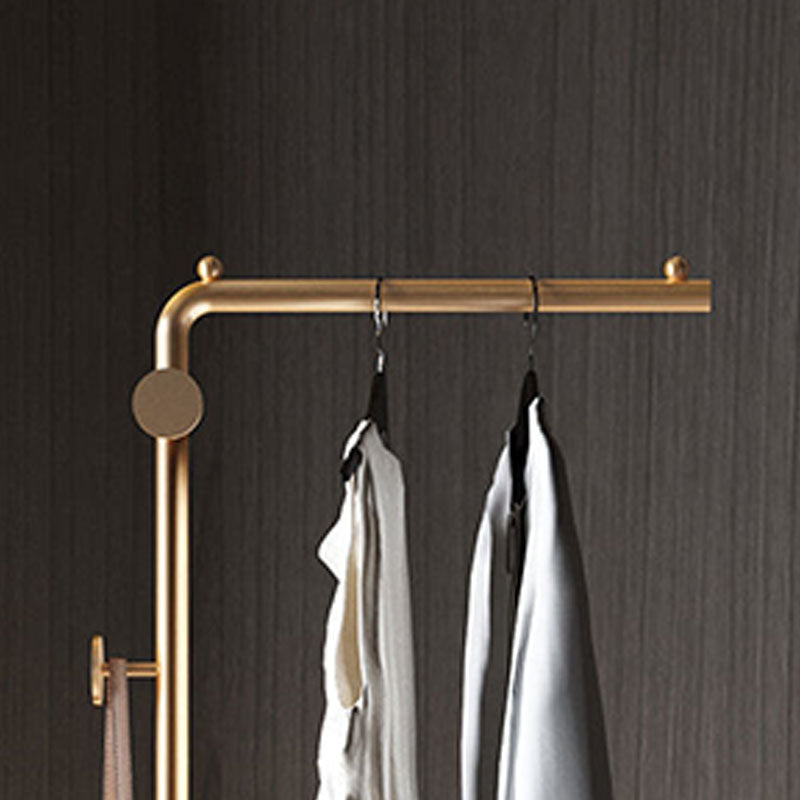 Kleiderregal Eingangs -Kit Hängende Schiene frei stehende Kleiderbügel