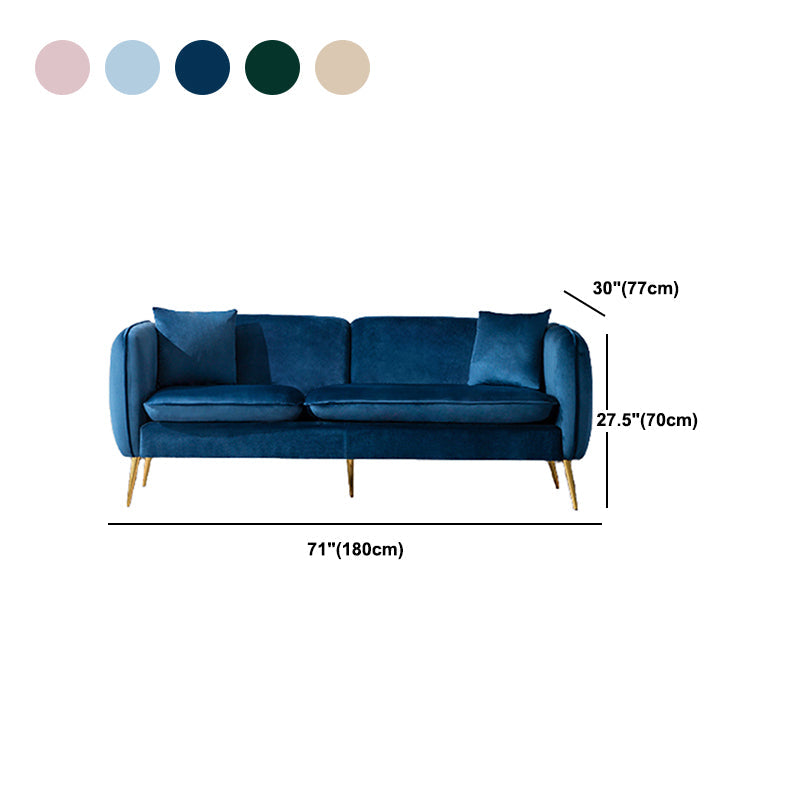 Divano a braccio di smoking contemporaneo 30.31 "divano standard per soggiorno