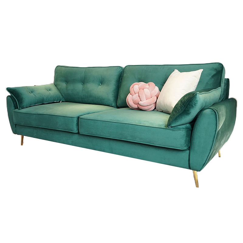 Contemporary Standard Sofa 35.43" Wide Flared Arm Sofa for Living Room