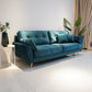 Contemporary Standard Sofa 35.43" Wide Flared Arm Sofa for Living Room