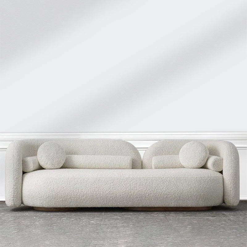 Divano di divano con braccio di smoking contemporaneo per soggiorno largo 33,46 pollici per soggiorno