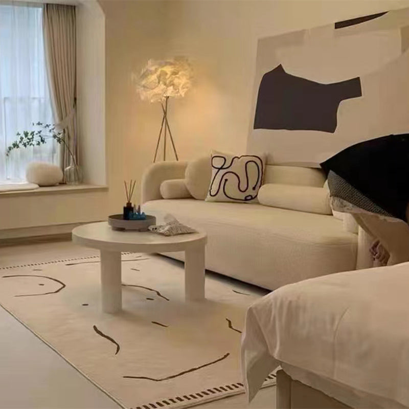 Divano di divano con braccio di smoking contemporaneo per soggiorno largo 33,46 pollici per soggiorno