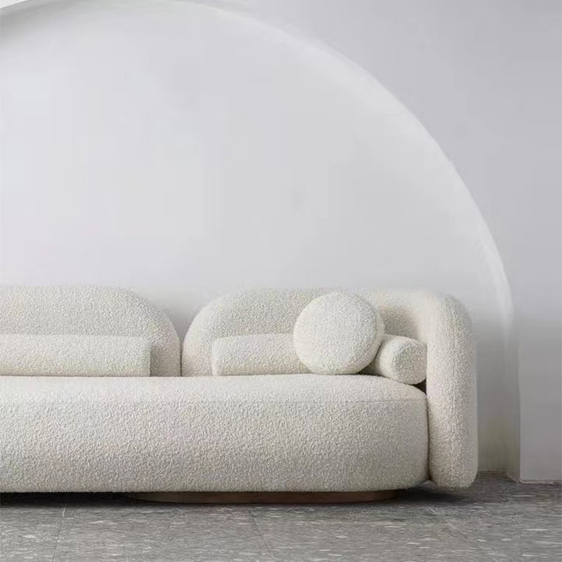 Divano di divano con braccio di smoking contemporaneo per soggiorno largo 33,46 pollici per soggiorno