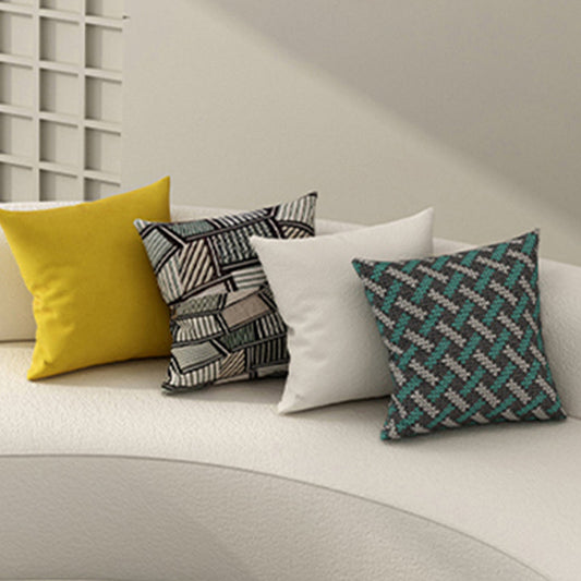 Zeitgenössisches Wollsofa armlosen engen Rückensofa im Beige für Wohnzimmer