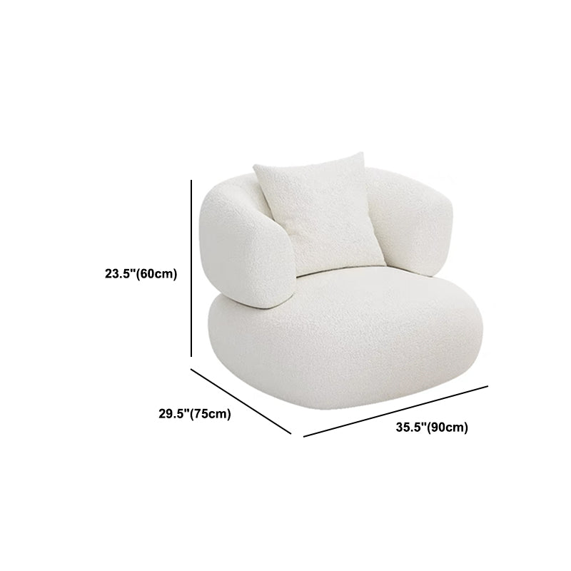 Wool Recessed Arm Sofa Contemporary Standard Sofa for Living Room Clearhalo 'furn' 'furn_sofas' 'Furniture' 'Living Room Furniture' 'Sofa' 'sofas' 5684000