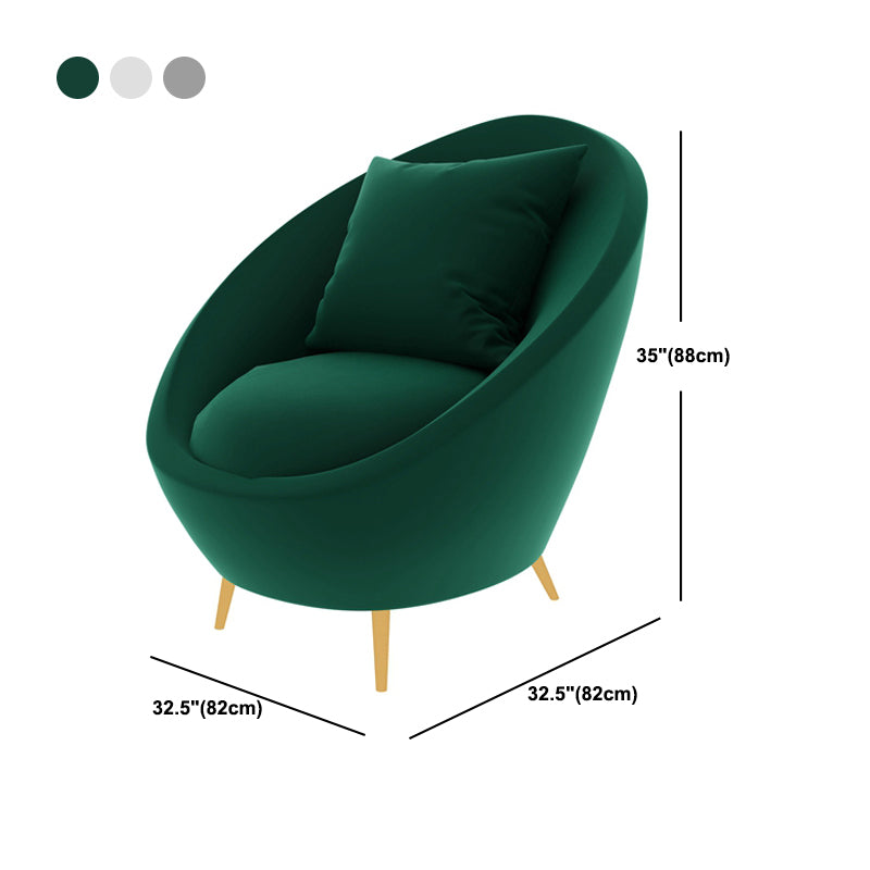 Divano curvo contemporaneo con braccio inclinata e schiena stretta per l'appartamento