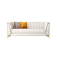 28,34 "Sofa de bras de smoking en faux cuir de large