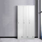 Metal Wardrobe Cabinet Contemporary Hinged Wardrobe Armoire for Bedroom Clearhalo 'Armoires & Wardrobes' 'armoires_wardrobes' 'Bedroom Furniture' 'furn' 'furn_armoires_wardrobes' 'Furniture' 5686006
