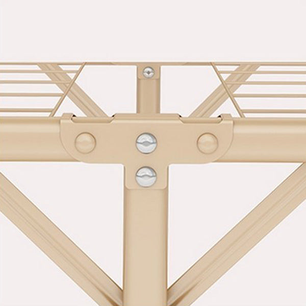 Guardaroba pieghevole contemporaneo armadio in acciaio oro in acciaio