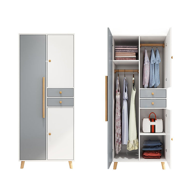 Engineered Wood Garderobe Armoire Modern Style garderobe voor slaapkamer
