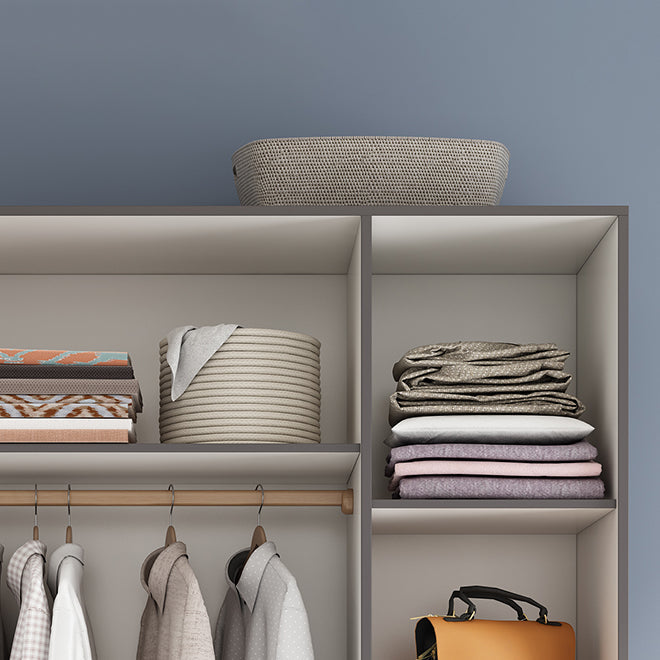 Engineered Wood Garderobe Armoire Modern Style garderobe voor slaapkamer