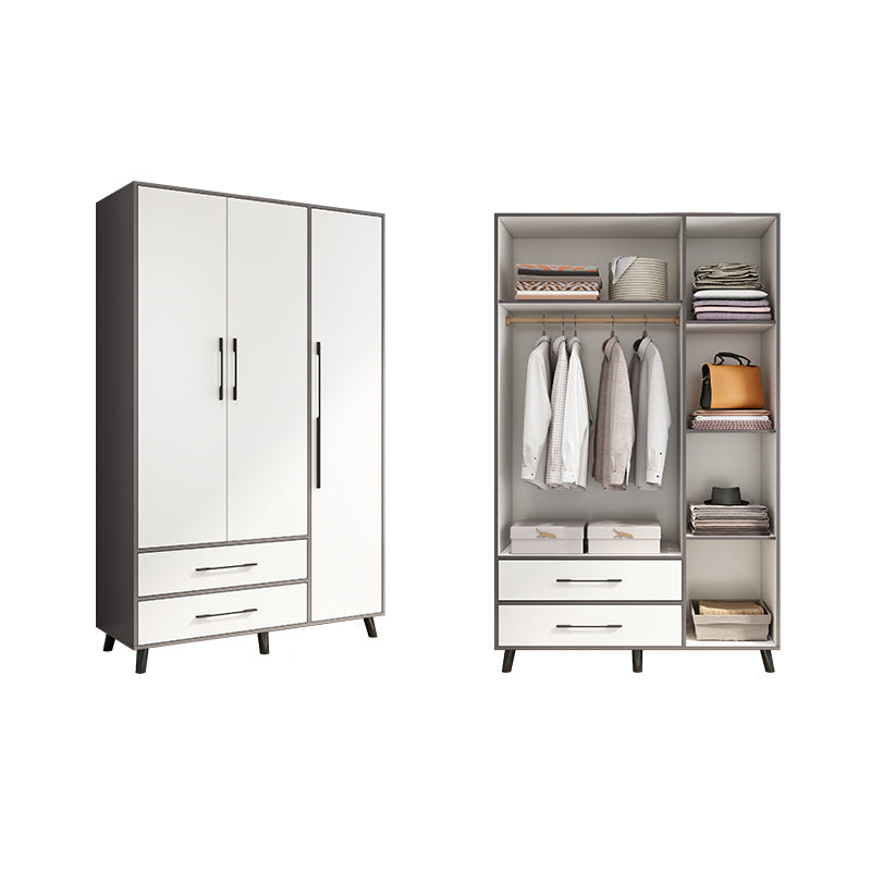 Engineered Wood Garderobe Armoire Modern Style garderobe voor slaapkamer