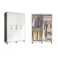 Engineered Wood Garderobe Armoire Modern Style garderobe voor slaapkamer