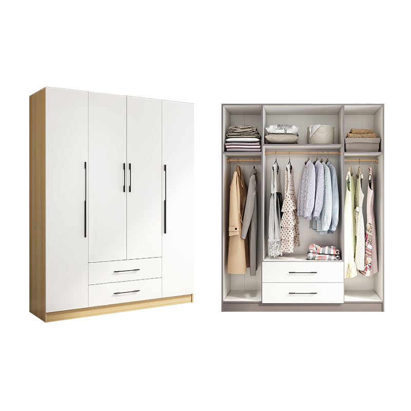 Engineered Wood Garderobe Armoire Modern Style garderobe voor slaapkamer