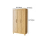 Light Wood Finish Wardrobe Armoire Traditional Wardrobe Cabinet Clearhalo 'Armoires & Wardrobes' 'armoires_wardrobes' 'Bedroom Furniture' 'furn' 'furn_armoires_wardrobes' 'Furniture' 5686258