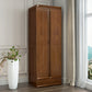 Rubberwood Wardrobe Cabinet With Drawer Traditional Wardrobe Closet Clearhalo 'Armoires & Wardrobes' 'armoires_wardrobes' 'Bedroom Furniture' 'furn' 'furn_armoires_wardrobes' 'Furniture' 5686287