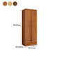 Rubberwood Wardrobe Cabinet With Drawer Traditional Wardrobe Closet Clearhalo 'Armoires & Wardrobes' 'armoires_wardrobes' 'Bedroom Furniture' 'furn' 'furn_armoires_wardrobes' 'Furniture' 5686301