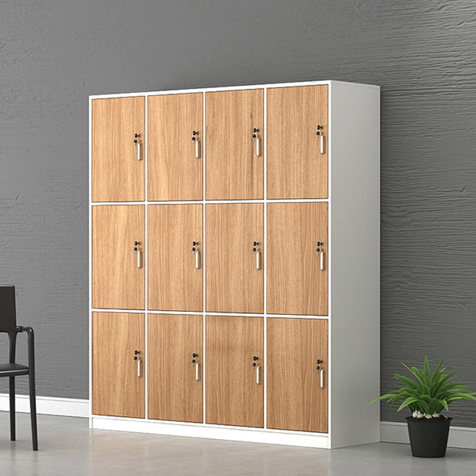 Natural Finish Indoor Cabinet Contemporary Storage Cabinet with Hinged Door Clearhalo 'Armoires & Wardrobes' 'armoires_wardrobes' 'Bedroom Furniture' 'furn' 'furn_armoires_wardrobes' 'Furniture' 5686348