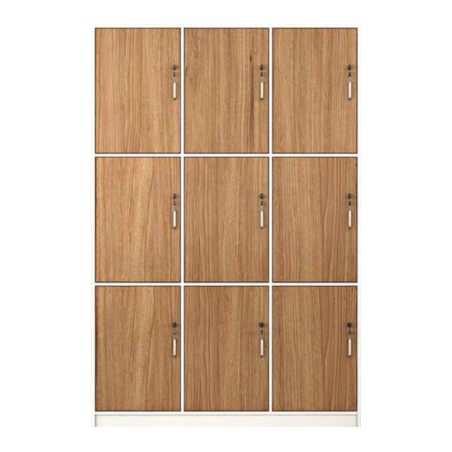Natural Finish Indoor Cabinet Contemporary Storage Cabinet with Hinged Door 47"L x 16"W x 75"H 9 Clearhalo 'Armoires & Wardrobes' 'armoires_wardrobes' 'Bedroom Furniture' 'furn' 'furn_armoires_wardrobes' 'Furniture' 5686358