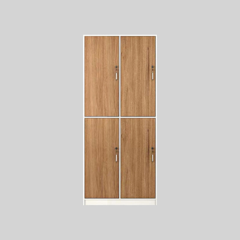 Natural Finish Indoor Cabinet Contemporary Storage Cabinet with Hinged Door Clearhalo 'Armoires & Wardrobes' 'armoires_wardrobes' 'Bedroom Furniture' 'furn' 'furn_armoires_wardrobes' 'Furniture' 5686359