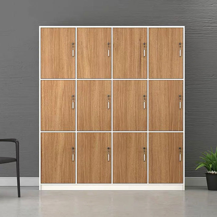 Natural Finish Indoor Cabinet Contemporary Storage Cabinet with Hinged Door Clearhalo 'Armoires & Wardrobes' 'armoires_wardrobes' 'Bedroom Furniture' 'furn' 'furn_armoires_wardrobes' 'Furniture' 5686365