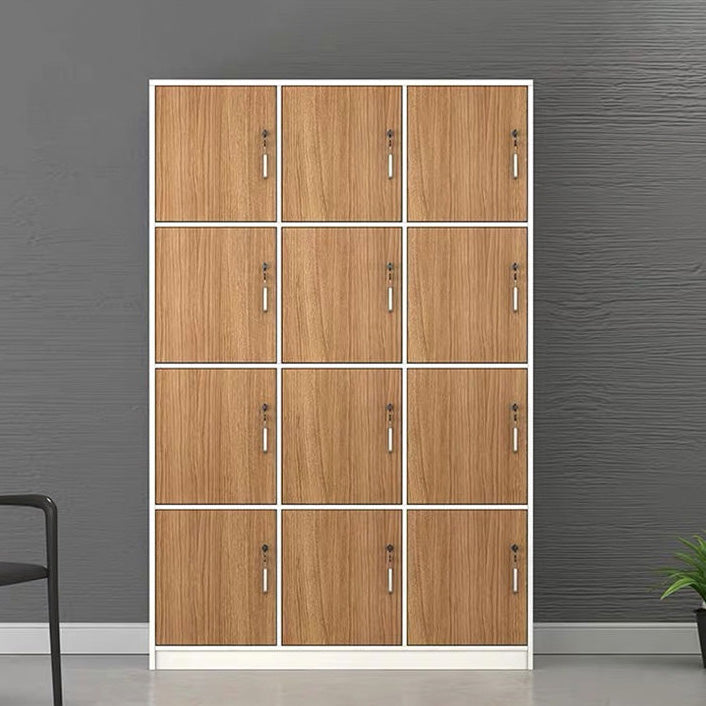 Natural Finish Indoor Cabinet Contemporary Storage Cabinet with Hinged Door Clearhalo 'Armoires & Wardrobes' 'armoires_wardrobes' 'Bedroom Furniture' 'furn' 'furn_armoires_wardrobes' 'Furniture' 5686366